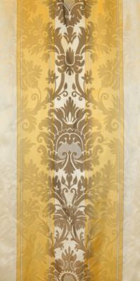 Aliplo GoldCocoa SB16128347 by Old World Weavers Designer Fabric CLASSICS 100% SILK ITALY LIGHT DUTY Horizontal: 57" and Vertical: 28.375 56.75 - Swanky Fabrics -