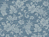 Seabrook Designs Wallpaper Juno Island Floral Bay Blue SC20802