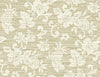 Seabrook Designs Wallpaper Juno Island Floral Saddle Tan SC20805
