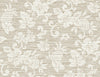 Seabrook Designs Wallpaper Juno Island Floral Balanced Beige SC20815