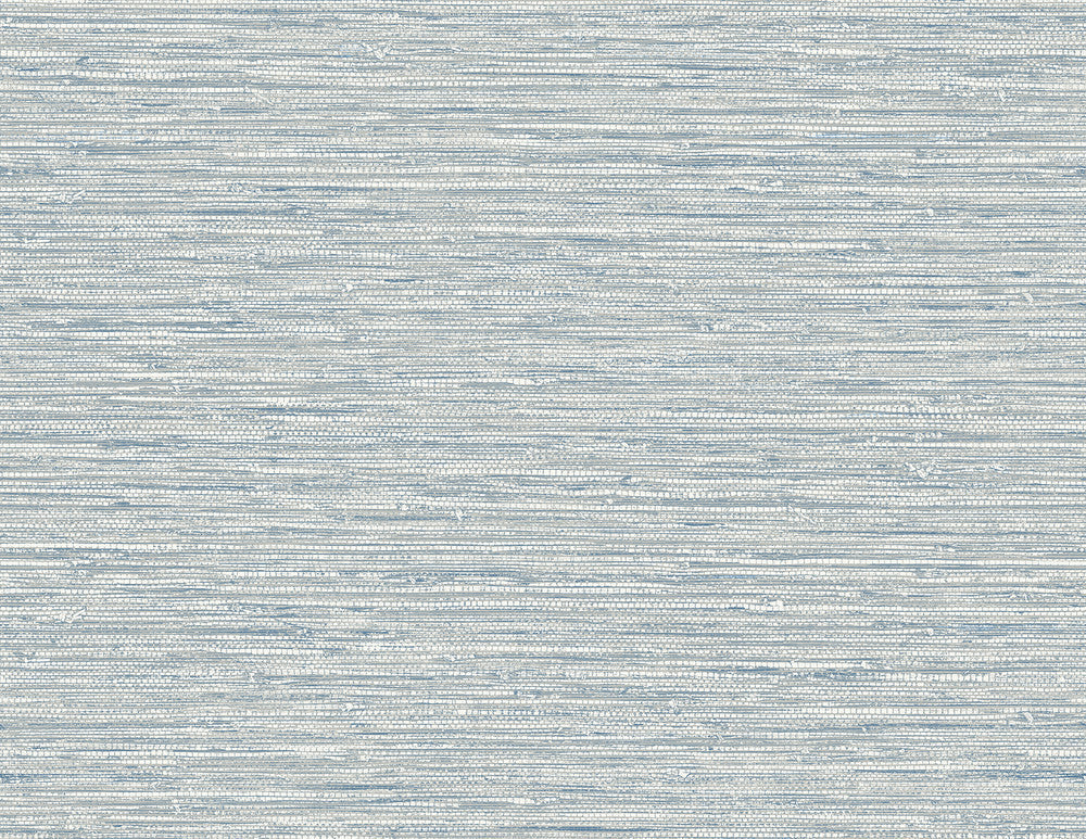 Isla Faux Jute Fantasy Blue SC20912 by Seabrook Designs Designer Wallpaper