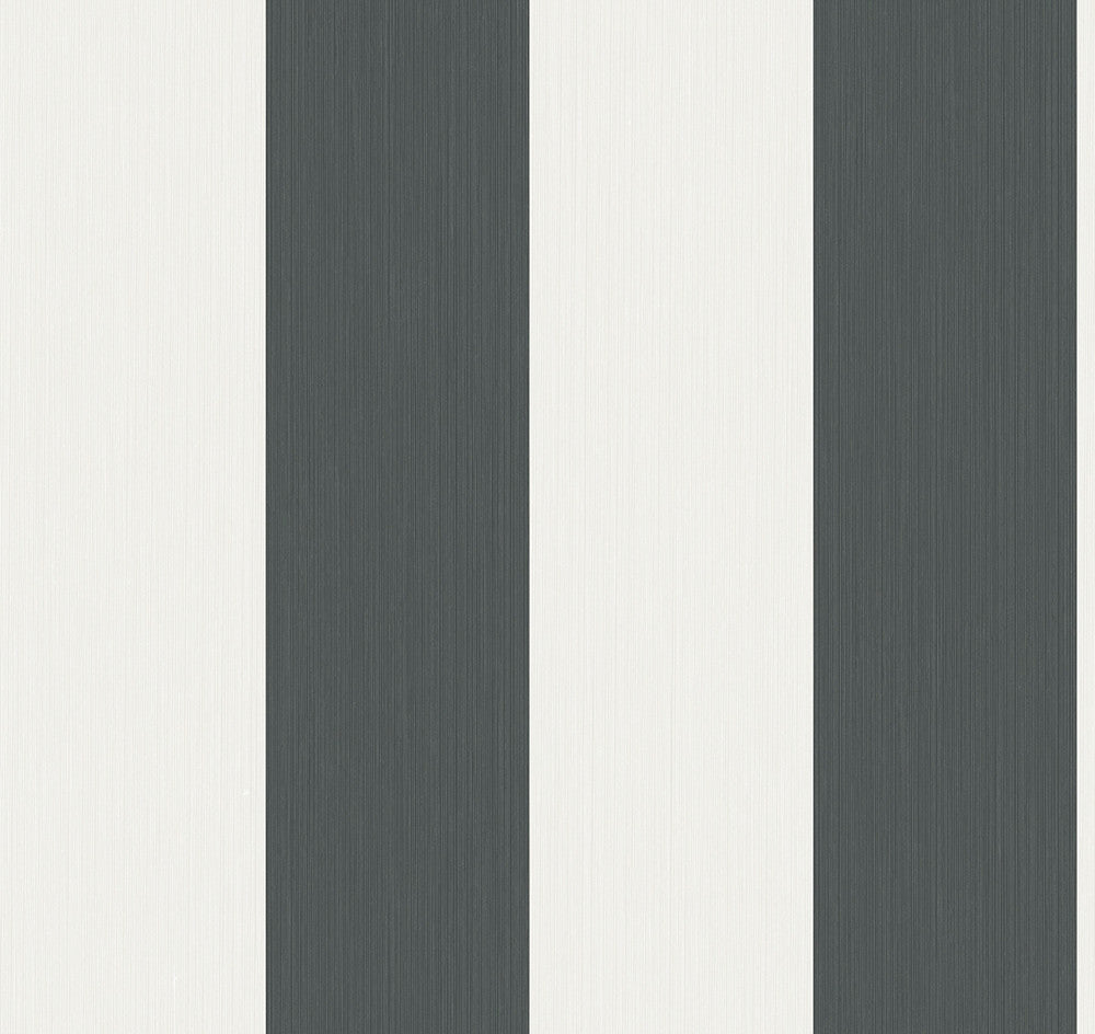 Dylan Striped Stringcloth Deep Grey SC21008 by Seabrook Designs Designer Wallpaper