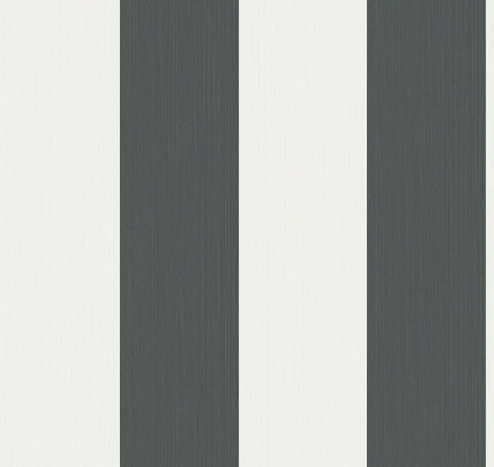 Dylan Striped Stringcloth Deep Grey SC21008 by Seabrook Designs Designer Wallpaper