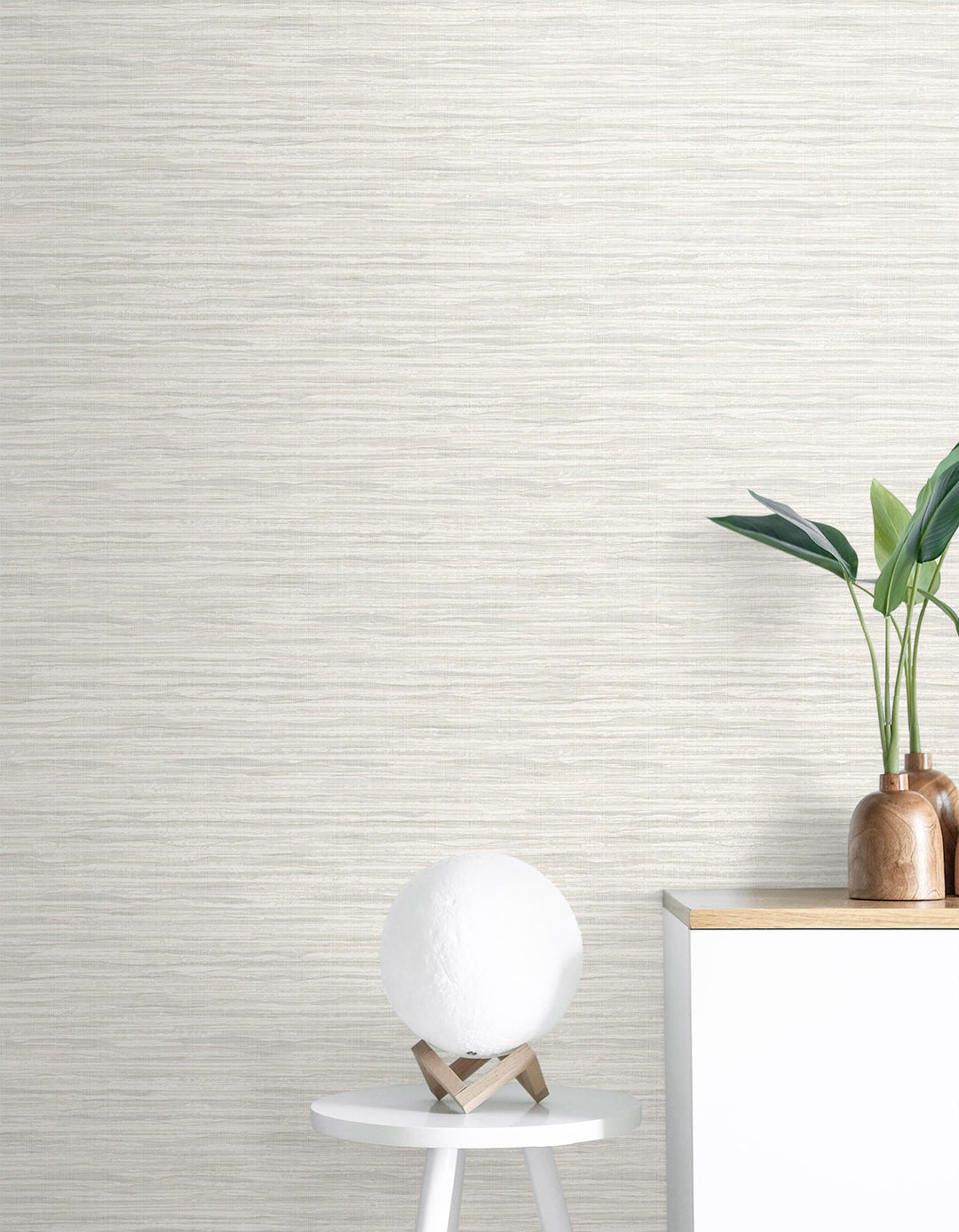 Skye Wave Stringcloth Barley White SC21108 by Seabrook Designs Designer Wallpaper