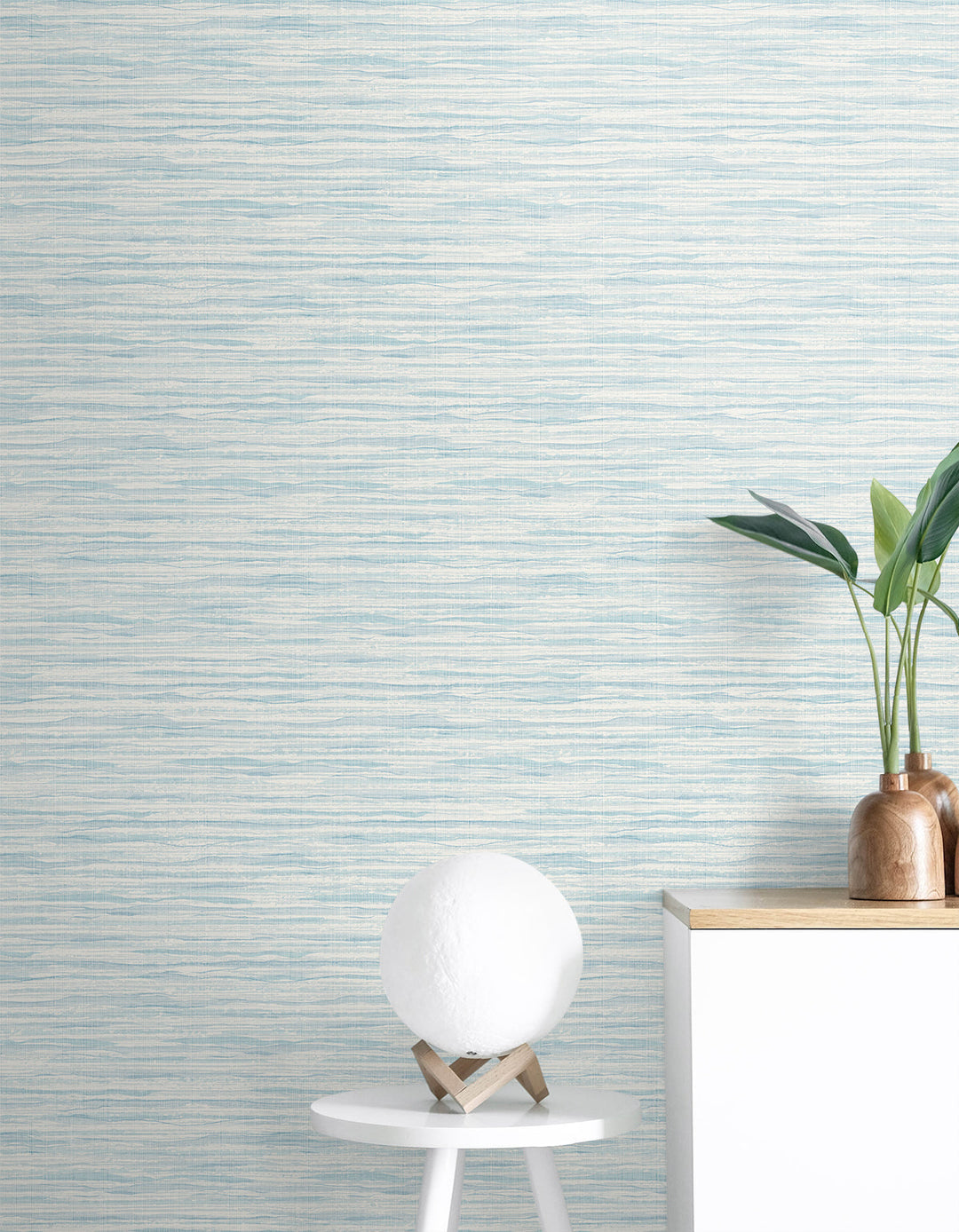 Skye Wave Stringcloth Morning Surf SC21112 by Seabrook Designs Designer Wallpaper