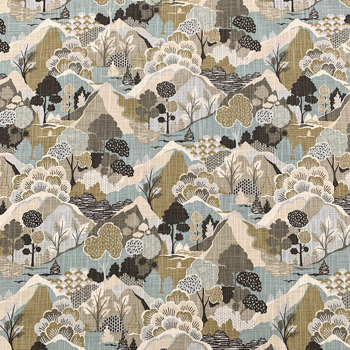 Scape Valley by Magnolia Designer Fabric - 100 % Cotton Pakistan 50000 Horizontal: 26.75 and Vertical: 26.88 54.75 - Swanky Fabrics -
