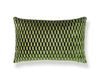 Allegra Velvet Pillow 14 X 22 - Emerald SCLALLEPILL0005 by Scalamandre Designer Pillow