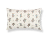 Calico Pillow 22 X 14 - Peach Aqua SCLBDK166690001 by Scalamandre Designer Pillow