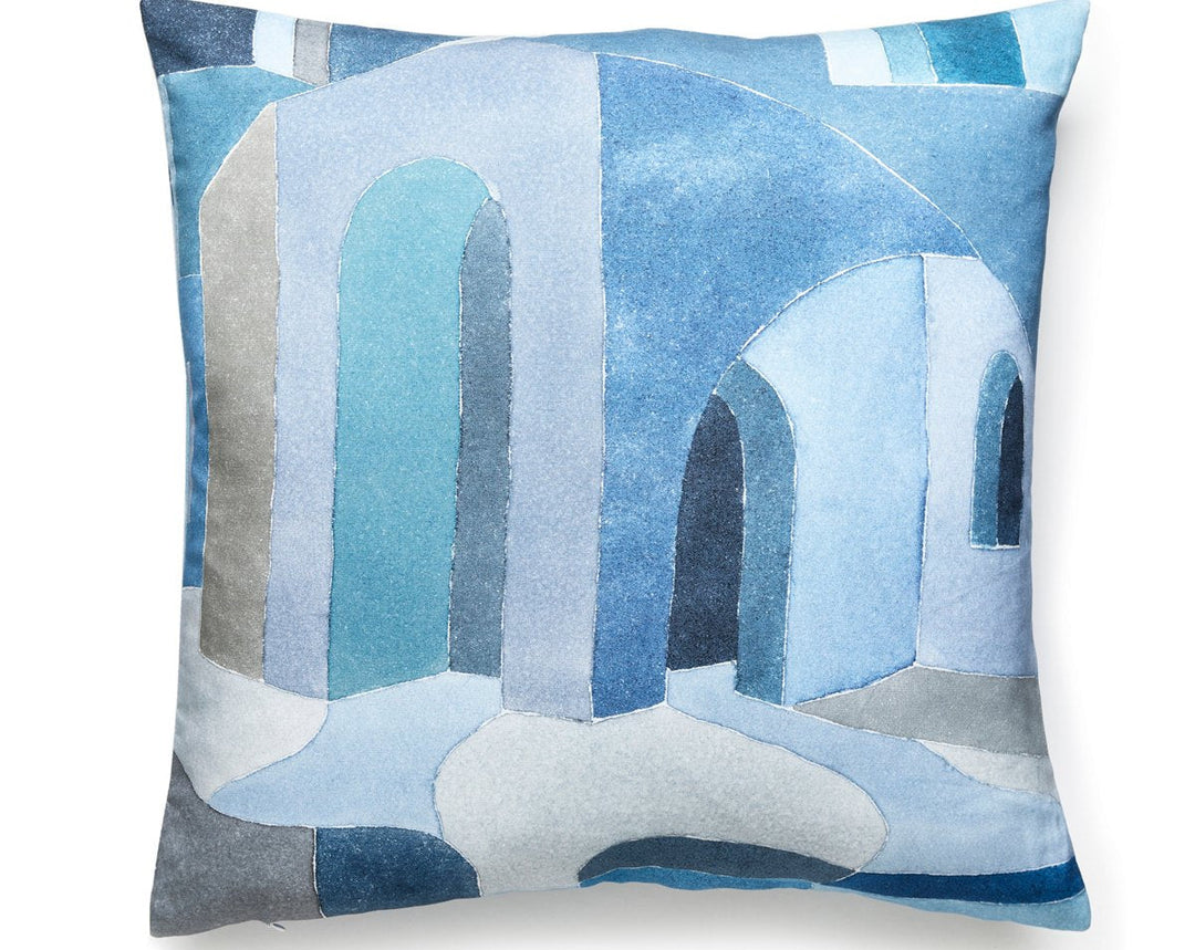 Riad Pillow 22 X 22 - Mediterranean SCRIADPILL0001 by Scalamandre Designer Pillow