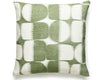 Rift Linen Print Pillow 22 X 22 - Basil SCRIFTPILL0004 by Scalamandre Designer Pillow