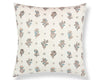 Calico Pillow 22 X 22 - Peach Aqua SCSDDK166690001 by Scalamandre Designer Pillow