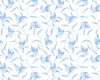 Angle Leaf Wallcovering Blue Jay SCWP81525D0008 by Scalamandre Designer Wallpaper