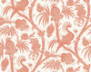Balinese Peacock Mandarin SCWP88355D0005 by Scalamandre Designer Wallpaper