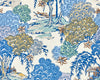 Sea Of Trees Wallcovering Blue Ridge SCWP88553D0002 by Scalamandre Designer Wallpaper