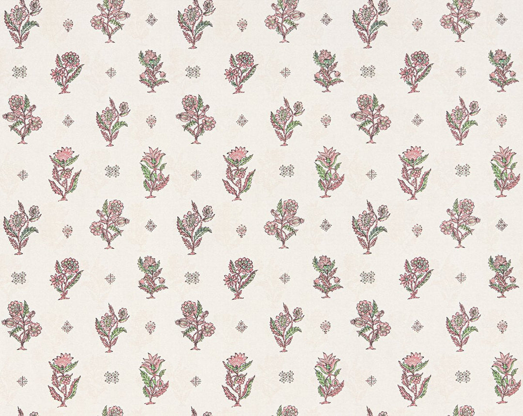 Calico Wallcovering Peony SCWP88612D0002 by Scalamandre Designer Wallpaper