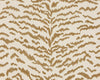 Tigress Printed Linen Wc Tiger Eye SCWP88616D0005 by Scalamandre Designer Wallpaper
