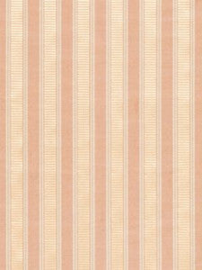 Scalamandre Fabric Shirred Stripe Peach & Beige SC121M0001