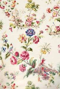 Scalamandre Fabric Somerset Linen Print Bloom SC165840001
