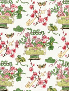 Scalamandre Fabric Shanghai Blossoms Spring SC165910001