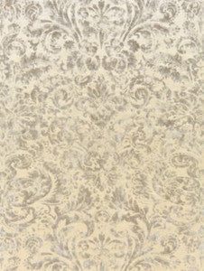 Scalamandre Fabric Palladio Velvet Damask Antique Silver SC165920001