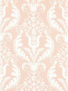 Scalamandre Fabric Primavera Linen Print Blush SC165970001