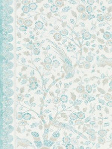 Scalamandre Fabric Anissa Print Misty Island SC166250001