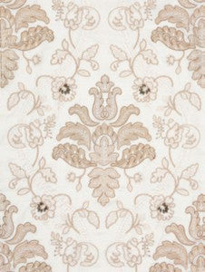 Scalamandre Fabric Isabella Embroidery Champagne SC270330001