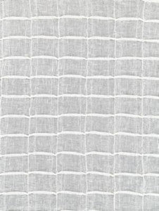 Scalamandre Fabric Pintuck Linen Sheer Ivory SC270410001