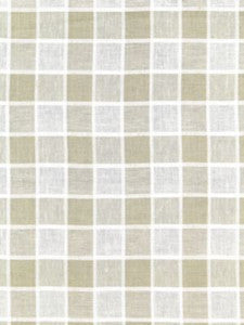 Scalamandre Fabric Wainscott Check Sheer Linen SC270430001