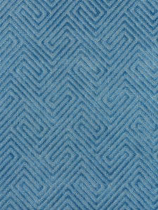 Scalamandre Fabric Meander Velvet Denim SC270600001
