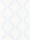 Scalamandre Fabric Foglia Embroidery Sky SC271270001