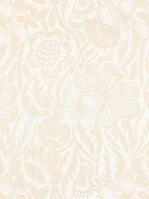 Deco Flower Linen SC271310001 by Scalamandre Designer Fabric BOTANICA 100% LINEN ITALY MEDIUM DUTY Horizontal: 43.375" and Vertical: 27" 54 - Swanky Fabrics -