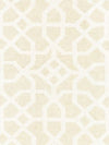 Scalamandre Fabric Linen Lattice Natural & Ivory SC271490001