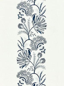 Scalamandre Fabric Annelise Embroidery Porcelain SC271620001