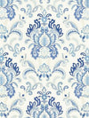Scalamandre Fabric Ava Damask Embroidery Porcelain SC271640001