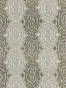 Scalamandre Fabric Sumatra Ikat Weave Bluestone SC271670001