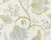 Palampore Embroidery Summer Sage SC271750001 by Scalamandre Designer Fabric
