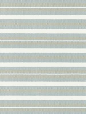 Santorini Stripe Seagull SC271880001 by Scalamandre Designer Fabric ISOLA INDOOR / OUTDOOR 100% POLYOLEFIN U.S.A. HEAVY DUTY Horizontal: 11" and Vertical: 0" 52 - Swanky Fabrics -