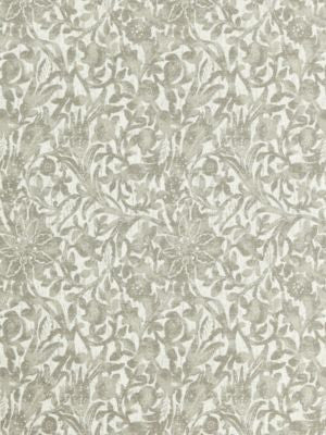 Bali Floral Stone SC271950001 by Scalamandre Designer Fabric ISOLA INDOOR / OUTDOOR 100% SOLUTION DYED ACRYLIC MEXICO LIGHT DUTY Horizontal: 16.5" and Vertical: 13.25" 54 - Swanky Fabrics -