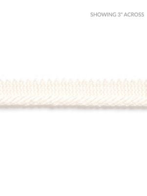 Millstone Twisted Cord Ivory SCC3040001 by Scalamandre Designer Trim HAMPTONS TRIMMINGS 90% VISCOSE 10% ACRYLIC ITALY LIGHT DUTY Horizontal: and Vertical: 0.19 - Swanky Fabrics -