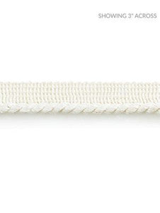 Scalamandre Trim Liam Linen Cord Blanc SCC3090001