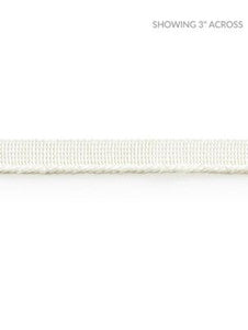 Scalamandre Trim Sanna Linen Cord Blanc SCC3110001