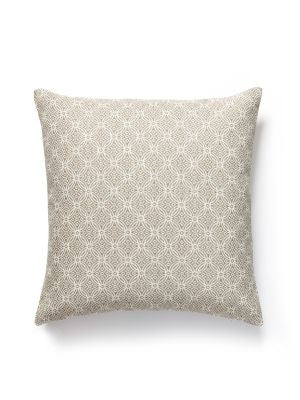 Cape May Outdoor Pillow 22 X 22 - Sandbar SCCAPEPILL0001 by Scalamandre Designer Pillows 100% UV POLYESTER (34% POST CONSUMER) U.S.A. HEAVY DUTY Horizontal: and Vertical: 0 - Swanky Fabrics -