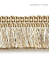 Scalamandre Trim Shimmer Brush Fringe Champagne SCFC14950001
