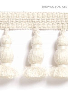 Scalamandre Trim Halsey Onion Fringe Ivory SCFT14990001