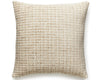 Highland Chenille Pillow 22 X 22 - Oatmilk SCHIGHLPILL0001 by Scalamandre Designer Pillow