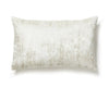 Tesoro Velvet Pillow 14 X 22 - Moonbeam SCLBDK166170001 by Scalamandre Designer Pillow