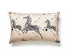 Zebras Petite Pillow 14 X 22 - Sand SCLPZEBPILL0001 by Scalamandre Designer Pillow