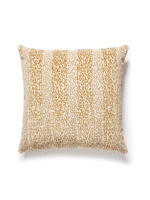 Corbet Pillow 22 X 22 - Oatmeal SCSDDK264230001 by Scalamandre Designer Pillows 100% COTTON U.S.A. MEDIUM DUTY Horizontal: 13" and Vertical: 4.5" 0 - Swanky Fabrics -