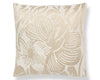 Deco Flower Pillow 22 X 22 - Linen SCSDDK271310001 by Scalamandre Designer Pillow